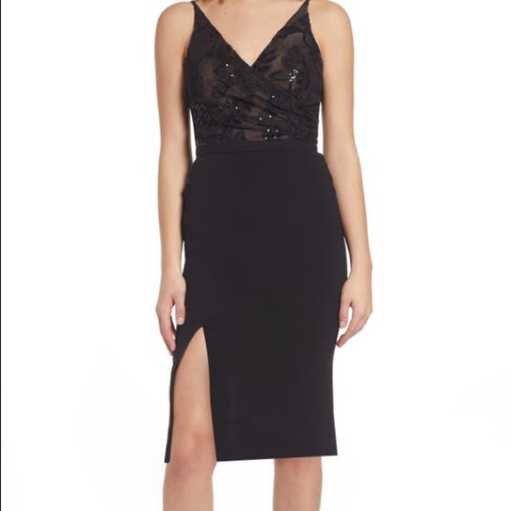 DRESS THE POPULATION NEW Giulia Sequin Bodice